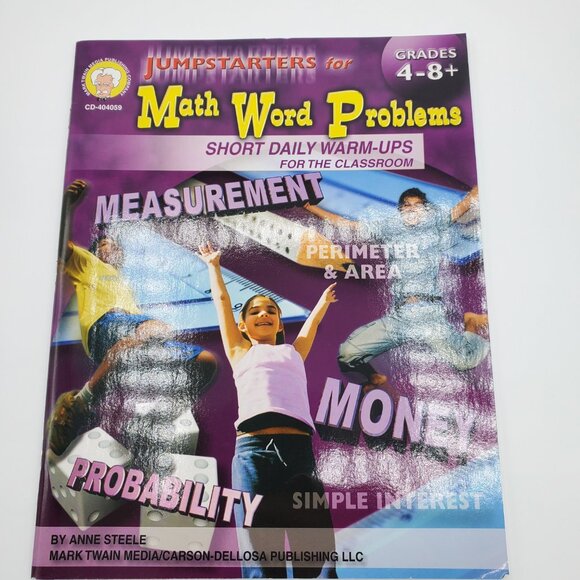 Math Workbooks for Grades 4 - 8 +, Set of 3 - Picture 10 of 12
